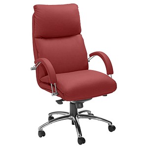 NOWY STYL Nadir Steel Chefsessel rot Kunstleder günstig NOWY STYL Nadir Steel Chefsessel rot Kunstleder günstig