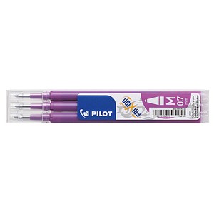 3 PILOT FRIXION Tintenrollerminen purple