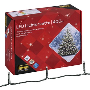 4002372911232 - Lichterkette 31123 400 LEDs Länge 479m warmweiß 4002372911232 Idena