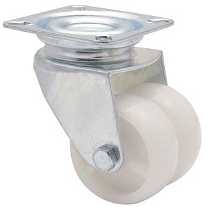 4001073078404 - Apparate-Doppel-Lenkrolle ECO RO 1252 weiß 4001073078404 WAGNER design yourself