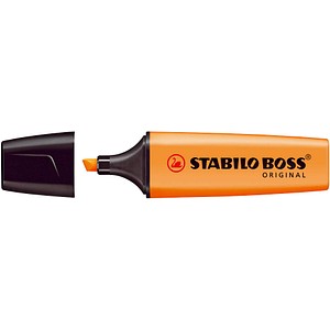4006381333672 - Textmarker STABILO® BOSS Original Keilspitze lichtbeständig schnell trocknend orange 1 Stück