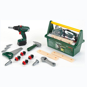 4009847085207 - Bosch Tool Box mit Akkuschrauber Kinderwerkzeug 4009847085207 - Bosch Tool Box mit Akkuschrauber Kinderwerkzeug