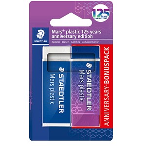 4007817167465 - STAEDTLER Radiergummi Mars plastic farbsortiert 2 St 4007817167465 - STAEDTLER Radiergummi Mars plastic farbsortiert 2 St