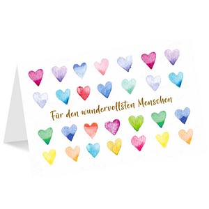 5055266203875 - LUMA Grußkarte Für den wundervollsten Menschen LU2778 DIN B6 1 St