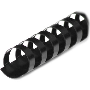 4250504521037 - 100 Kunststoffbinderücken schwarz für 145 Blatt 4250504521037 100 Stück