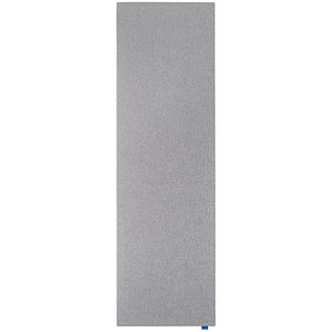 8713797091039 - Akustik-Pinboard Wall Up Absorptionsklasse B Stärke 20 mm Textil & Recycling-PET grau B 595 x H 2000 mm