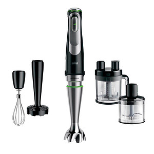 BRAUN MultiQuick 9 MQ9195XLI Stabmixer schwarz 1.200 W