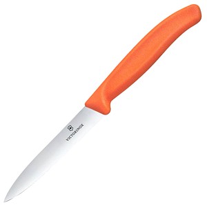7613329191309 - VICTORINOX Küchenmesser  Swiss Classic silber orange Klinge 100 cm