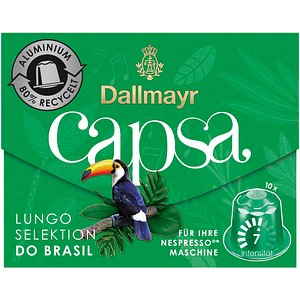 4008167011804 - Capsa Lungo Selektion Africa Kaffeekapseln Arabica- und Robustabohnen 10 Portionen 4008167011804 10 Stück