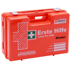 4011166211021 - Erste-Hilfe-Koffer Pro Safe Kinder DIN 13157 + Erweiterung orange 4011166211021 - Erste-Hilfe-Koffer Pro Safe Kinder DIN 13157 + Erweiterung orange