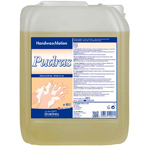 4008439500579 - Dr Schnell Flüssigseife PUDRAS pH-neutral Hautfreundliche Handwaschlotion 10 Liter - Kanister