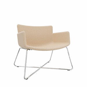 4260761571768 - Sessel LODUS sand chrom Stoff 1 St