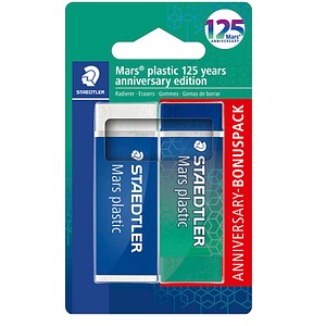 4007817167434 - STAEDTLER Radiergummi Mars plastic farbsortiert 2 St 4007817167434 - STAEDTLER Radiergummi Mars plastic farbsortiert 2 St