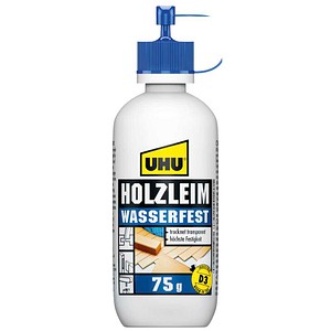 4026700485103 - Holzleim Wasserfest Flasche ohne Lösungsmittel 75g - UHU