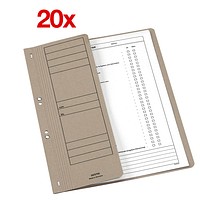 80 g//m/² f/ür Anzahl Blatt 170 orange A4 /Ösenhefter halber Vorderdeckel
