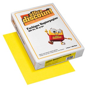 4250073827035 - Kopierpapier Color canariengelb DIN A4 80 g qm 500 Blatt