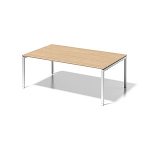 5020073998757 - Cito Höhenverstellbar Konferenztisch Ahorn 4 Metallfüße 2000 (B) x 1200 (T) x 740 (H) mm MFC (Melaminbeschichtete Spanplatte) Stahl 5020073998757 - Cito Höhenverstellbar Konferenztisch Ahorn 4 Metallfüße 2000 (B) x 1200 (T) x 740 (H) mm MFC (Melaminbeschichtete Spanplatte) Stahl