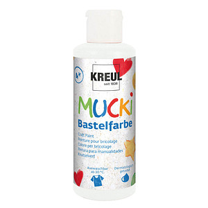 4000798240011 - Mucki Bastelfarbe weiß 80 ml Kinderbasteln - Kreul