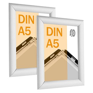 SPRINTIS  Klapprahmen silber 14,8 x 21,0 cm, 2 St.