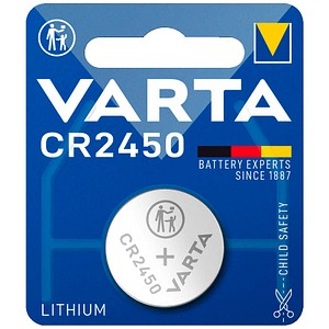 VARTA Knopfzelle CR2450 Lithium 3,0 V, 1 St.