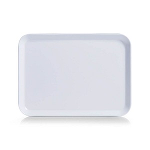 Zeller Tablett weiß rechteckig 18,0 x 24,0 cm