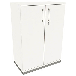 4260649680971 - fm Aktenschrank Oldenburg 4260649680971 weiß 2 Fachböden 800 x 442 x 1133 cm