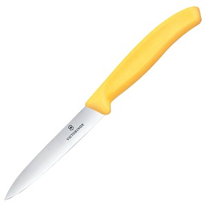7613329191316 - VICTORINOX Küchenmesser Swiss Classic silber gelb Klinge 100 cm 7613329191316 - VICTORINOX Küchenmesser Swiss Classic silber gelb Klinge 100 cm