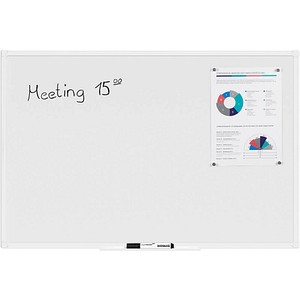 4002390093880 - MAUL Whiteboard MAULprimo im Hoch- Querformat nutzbar magnethaftend Ablageschale H 600 x B 900 mm Stahlblech kunststoffbeschichtet weiß 4002390093880 - MAUL Whiteboard MAULprimo im Hoch- Querformat nutzbar magnethaftend Ablageschale H 600 x B 900 mm Stahlblech kunststoffbeschichtet weiß