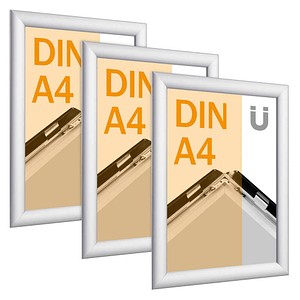 SPRINTIS  Klapprahmen silber 21,0 x 29,7 cm, 3 St.