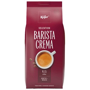 Käfer Selektion Barista Crema Kaffeebohnen, Arabica- und Robustabohnen kräftig, 1000,0 g