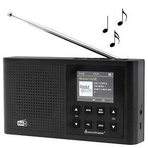 soundmaster DAB165SW DAB+ Empfänger schwarz