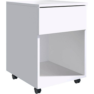 4051814419386 - Rollcontainer Beistellcontainer mit Schubladen Maße ca H 55 x B 39 x T 45 70 cm Bürocontainer - Dalosa 1 Schublade