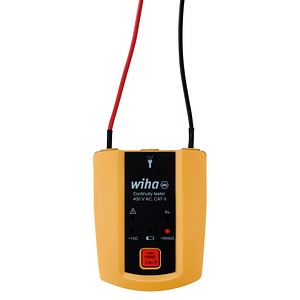 4010995452223 - Durchgangsprüfer mit Ton bis 400 V AC CAT II inkl 2x AAA-Batterien I mit Taschenlampenfunktion I LED-Anzeige (45222)