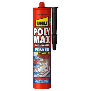 4026700472004 - Polymax Express universeller Konstruktionsklebstoff Schwarz 425g - UHU