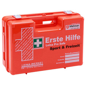 4011166211069 - Erste-Hilfe-Koffer Pro Safe Sport & Freizeit DIN 13157 + Erweiterung orange