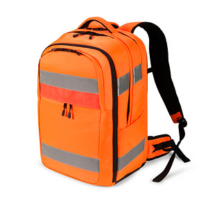 7640186417594 - Warnschutz Notebook Rucksack Hi-Vis 32-38 Liter Passend für maximal 439 cm (173) Orange