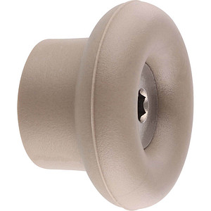 WAGNER® design yourself Garderobenhaken DOT GH 0221 mit 1 Haken taupe, 1 St.