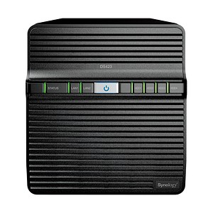 4711174724918 - Disk Station DS423 - NAS-Server - 4 Schächte - SATA 6Gb s - RAID JBOD RAID 0 1 5 6 10 - RAM 2 GB 4711174724918 - Disk Station DS423 - NAS-Server - 4 Schächte - SATA 6Gb s - RAID JBOD RAID 0 1 5 6 10 - RAM 2 GB