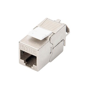 4016032373087 - Cat 6A Keystone Module RJ45 shielded tool free connec set 24 pcs (DN-93615-24) - Digitus