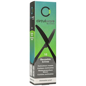 8717202976850 - 10 PAPSTAR Mehrweg-Messer Kunststoff 8717202976850 PAPSTAR 10 Stück