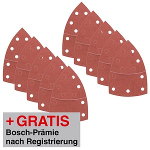 3165140614818 - Diy schleifblatt (für multischleifer verschiedene materialien 10 stück 102 x 62 93 mm körnung 180) - Bosch 3165140614818 - Diy schleifblatt (für multischleifer verschiedene materialien 10 stück 102 x 62 93 mm körnung 180) - Bosch
