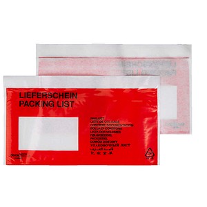 4250073806115 - Lieferscheintaschen Kunststoff DIN lang 250 St
