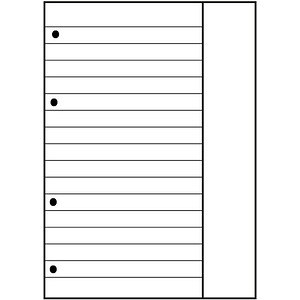 4006144021907 - Ringbucheinlagen 400131468 liniert mit Korrekturrand A4 90g 4-fach-Lochung 4006144021907 Oxford