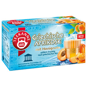 4009300019121 - Griechische Aprikose Tee 20 Portionen 4009300019121 TEEKANNE 45 Gramm 4009300019121 - Griechische Aprikose Tee 20 Portionen 4009300019121 TEEKANNE 45 Gramm