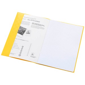 4006144576308 - Heftumschlag gelb Kunststoff A4 4006144576308 Oxford