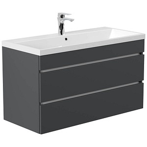 4251982673799 - Badmöbel Fellini 100 SoftClose mit grifflosen Schubladen in versch Ausführungen