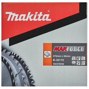 0088381420983 -  B-32172 MAKFORCE Kreissägeblatt 270 mm 24 Zähne 0088381420983 makita