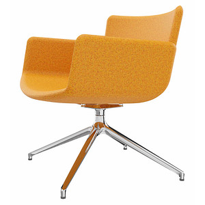 4260761571850 - Sessel LODUS orange chrom Stoff 4260761571850 - Sessel LODUS orange chrom Stoff