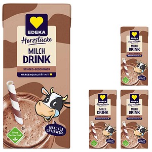 EDEKA Herzstücke Kakao-Drink 3x 200,0 ml