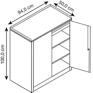 4065714912250 - CP Stahlschrank 88210-00 S10017 lichtgrau rededagrün 940 x 500 x 1000 cm aufgebaut 4065714912250 - CP Stahlschrank 88210-00 S10017 lichtgrau rededagrün 940 x 500 x 1000 cm aufgebaut